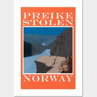 Preikestolen Norway Posters and Art